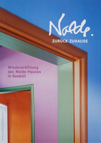 Plakat Farbenpracht Nolde-Haus