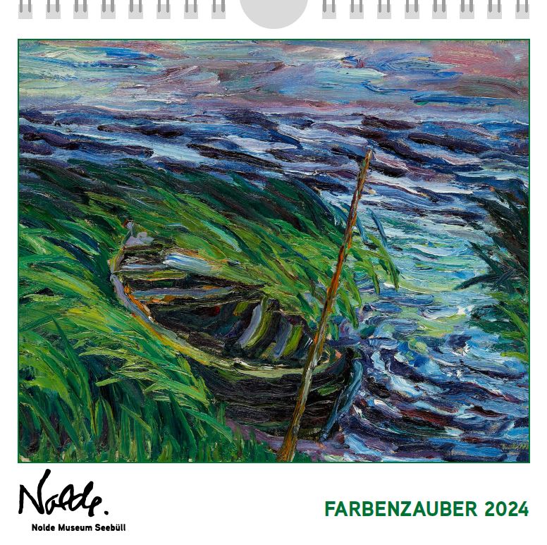 Postkartenkalender Nolde. Farbenzauber 2024