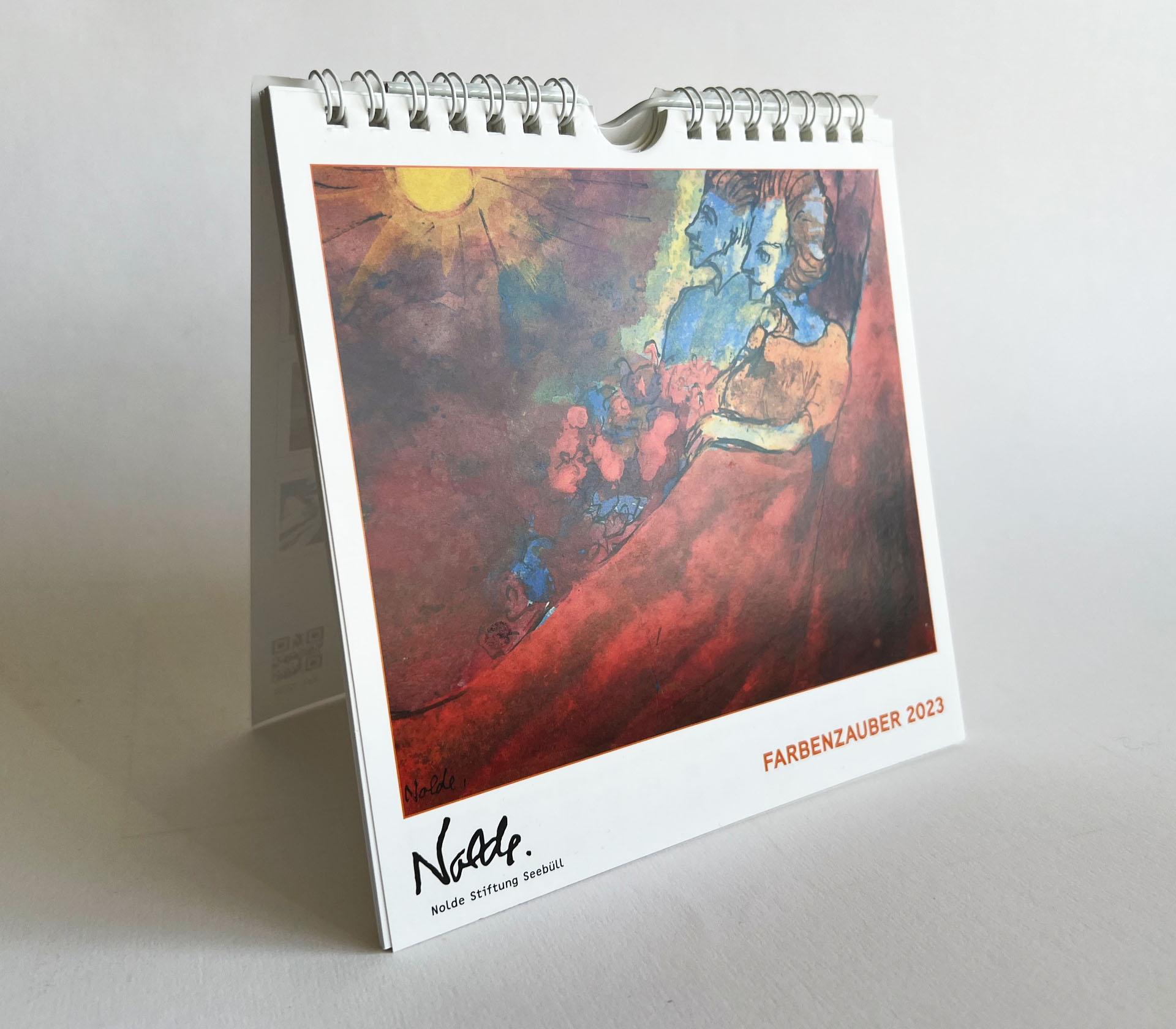 Postkartenkalender Nolde. Farbenzauber 2023
