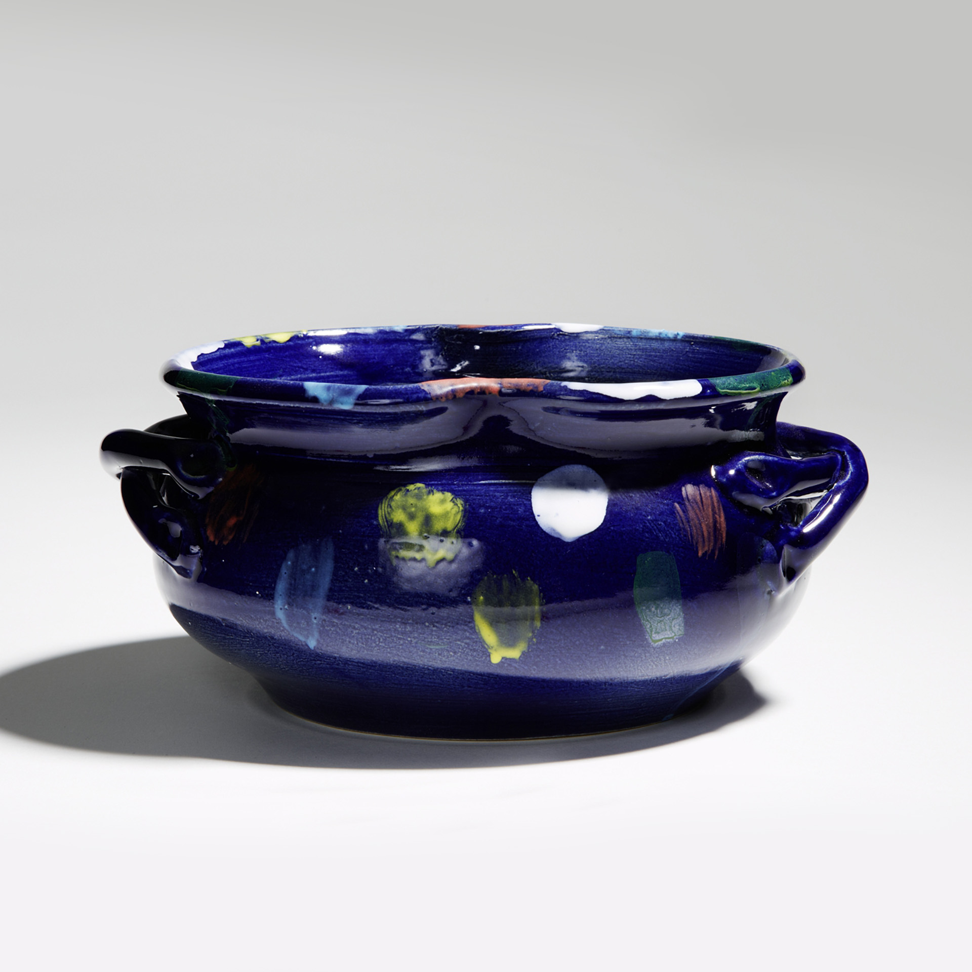 Keramik „Noldes blauer Malertopf“