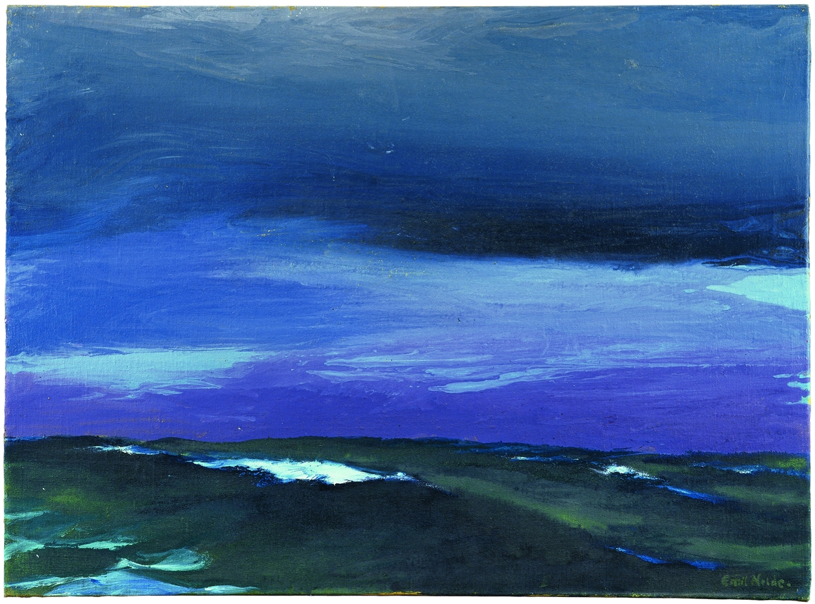 Kunstkarte: "Meer und Himmel", 1937
